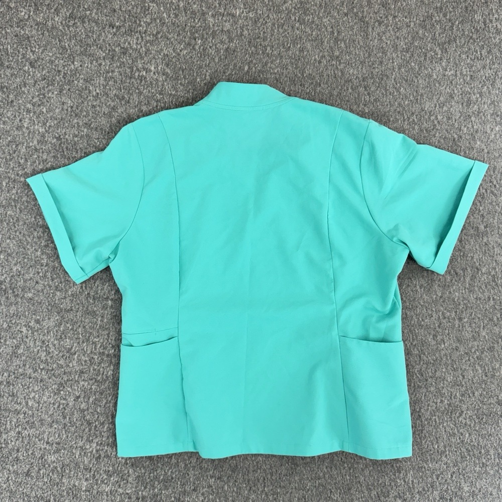 FIGS Oasis Inala Slim Scrub Top Stretch Pockets Women XXL Retired Color Nurse - Picture 2 of 7